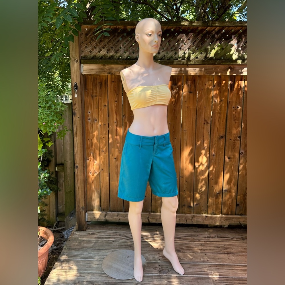 Teal Lululemon Cargo Shorts